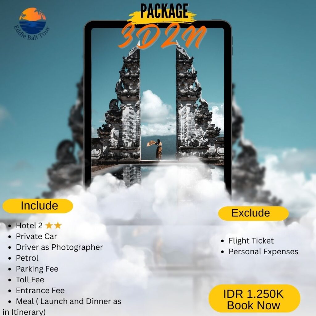 Bali 3 Days 2 Nights 2 Star Hotel